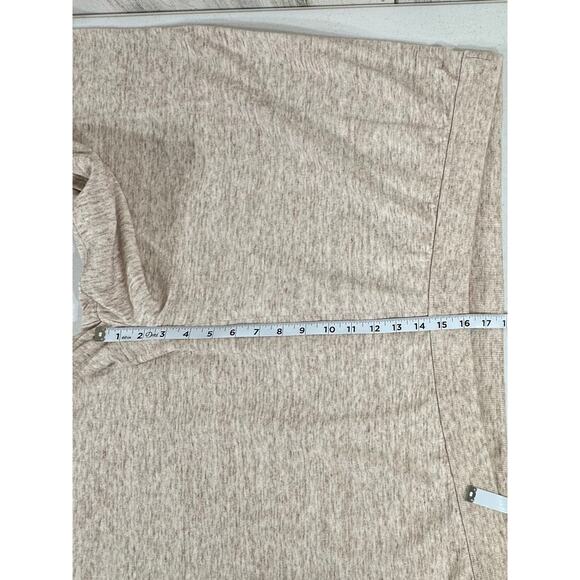 Isaac Mizrahi Live Wide Leg Pants Size 4X Petite (48x26.5) High Rise Oatmeal - Picture 9 of 10